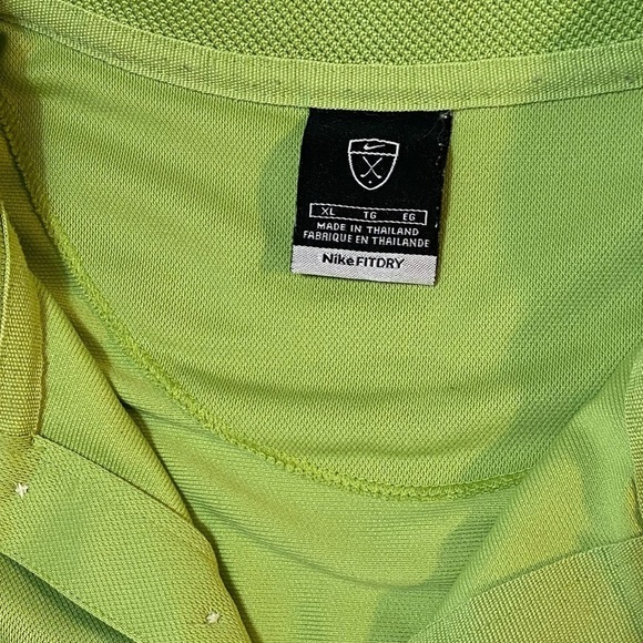 Nike golf polo shirt crown royal green men’s size XL - Picture 2 of 4